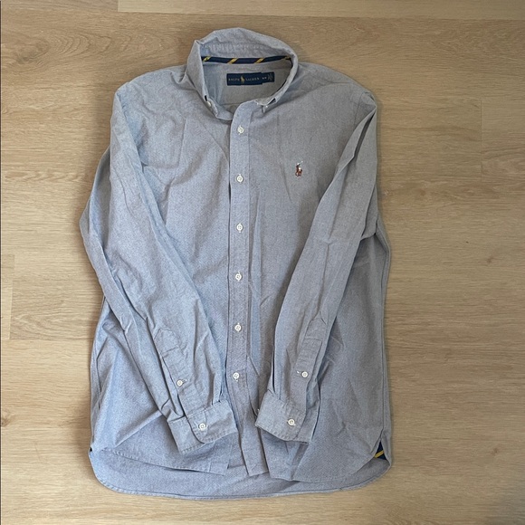 Ralph Lauren Light Blue Casual Button Down Shirt - Picture 1 of 8